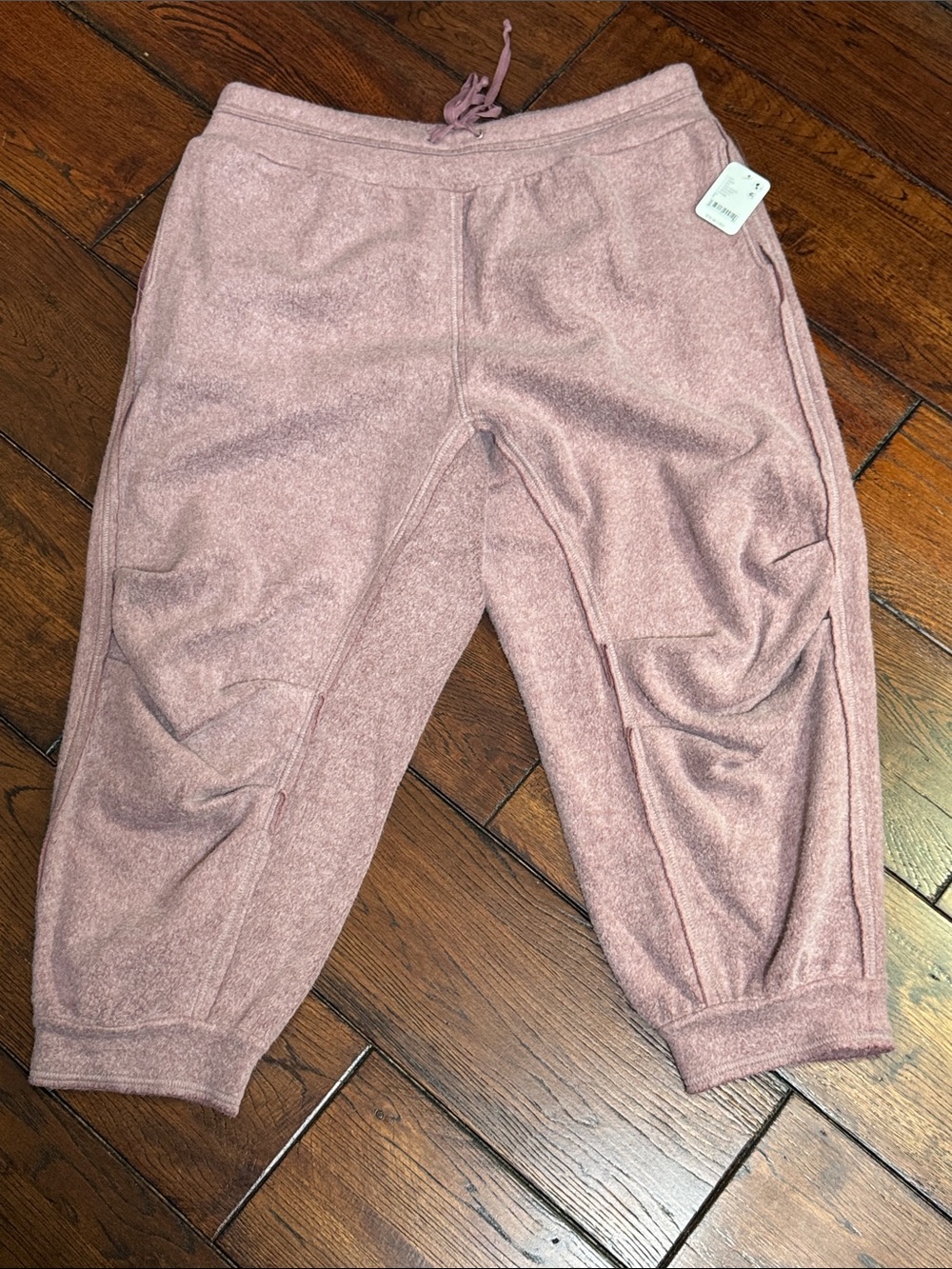 Intimately Free People Day Off Fleece Blush Pink Wild Ginger Joggers Pants